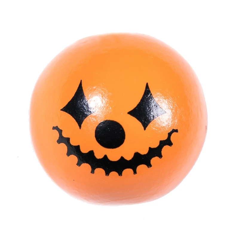 

Деревянные бусины с кисточками, цветные деревянные бусины для Хэллоуина, аксессуары «сделай сам», Детские бусины, жевательные бусины для пи...