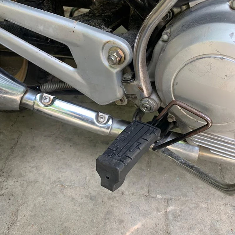 Подножники для передних и ног мотоцикла 2 шт. подножки руля черные передние