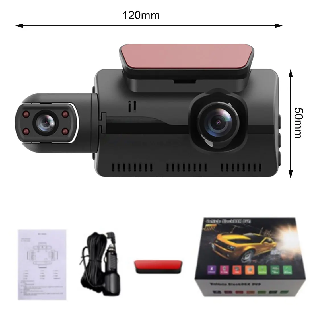 Новый HD1080P Видеорегистраторы для автомобилей тире Камера 3 s Ночное видение