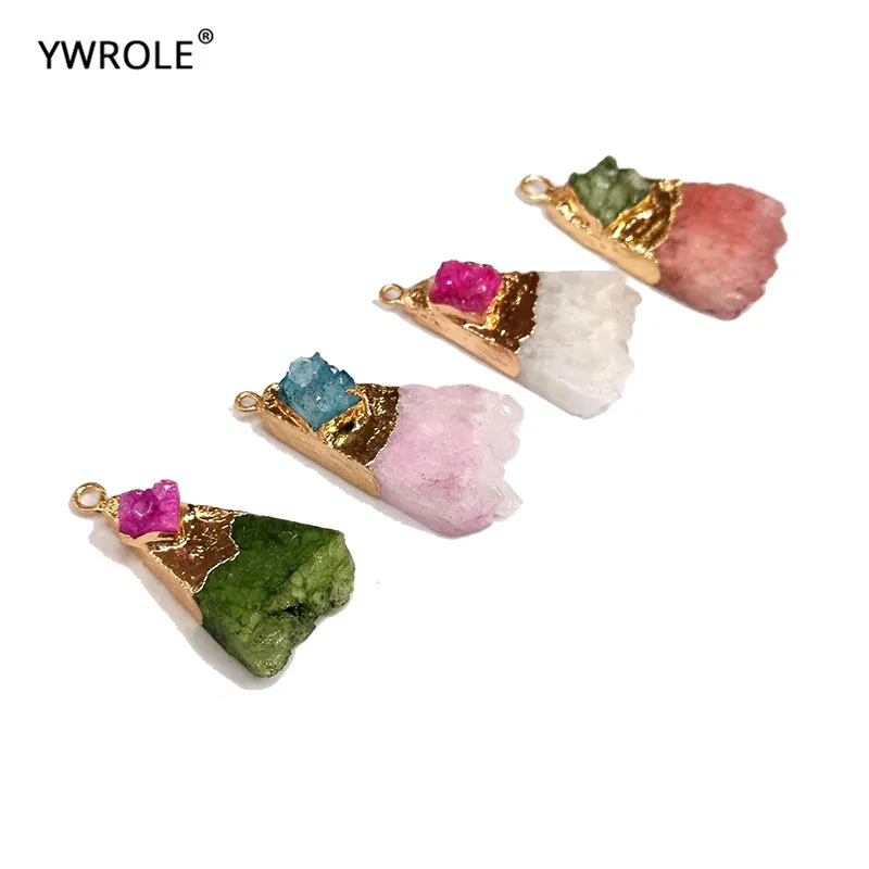 Оптовая продажа подвески из натурального хрусталя для изготовления ювелирных