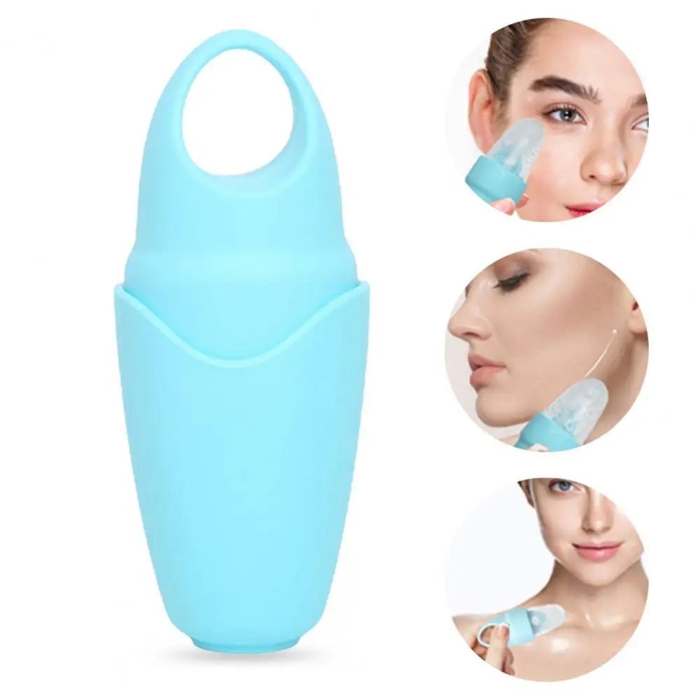 

New Arrival Skin Care Beauty Tool Facial Roller Silicone Ice Cube Massager Face Ice Roller Globe Face Eye Massager Eye Treatment
