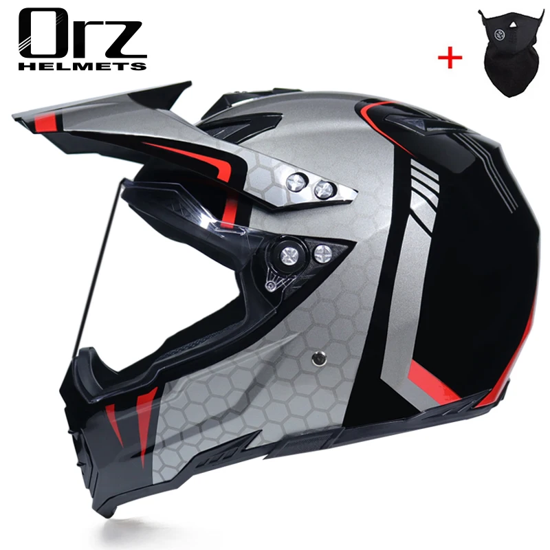 Профессиональные Шлемы для мотокросса внедорожный мотоциклетный шлем в горошек