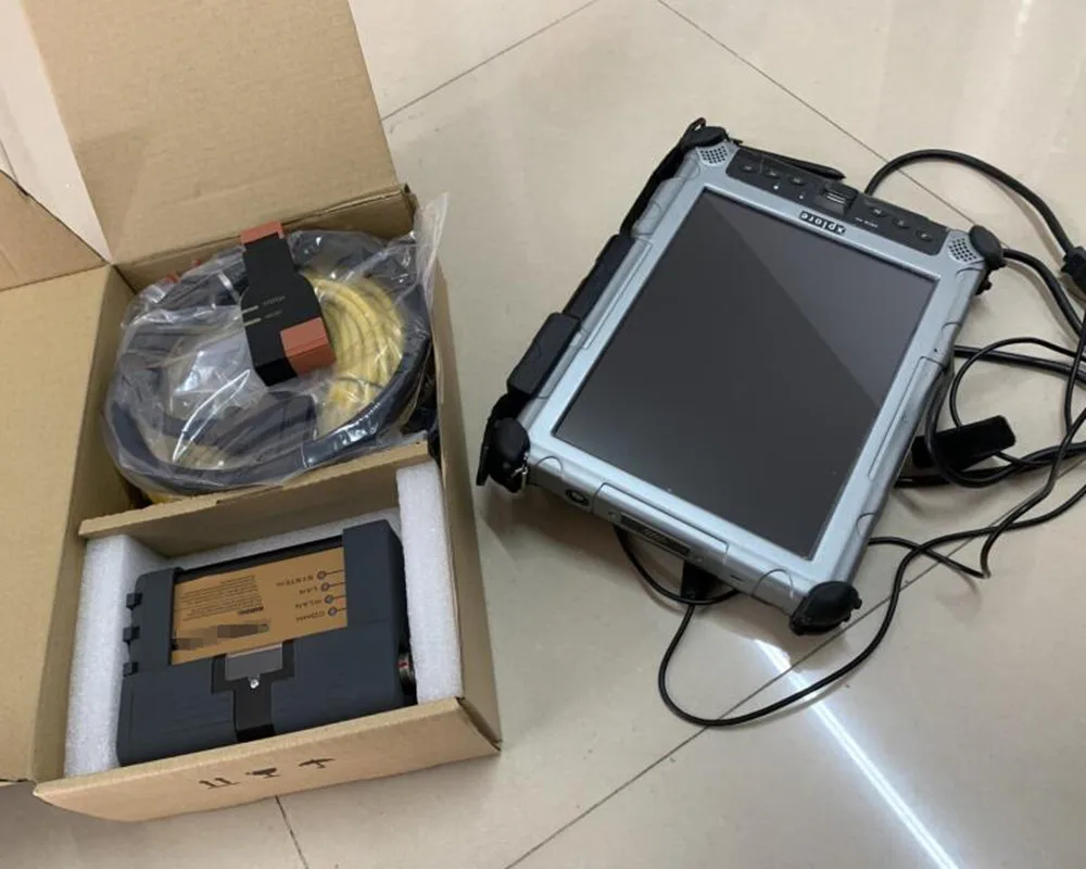 Диагностический интерфейс для BMW ICOM A2 OBD сканер с ноутбуком xplore IX104 новейший 480G