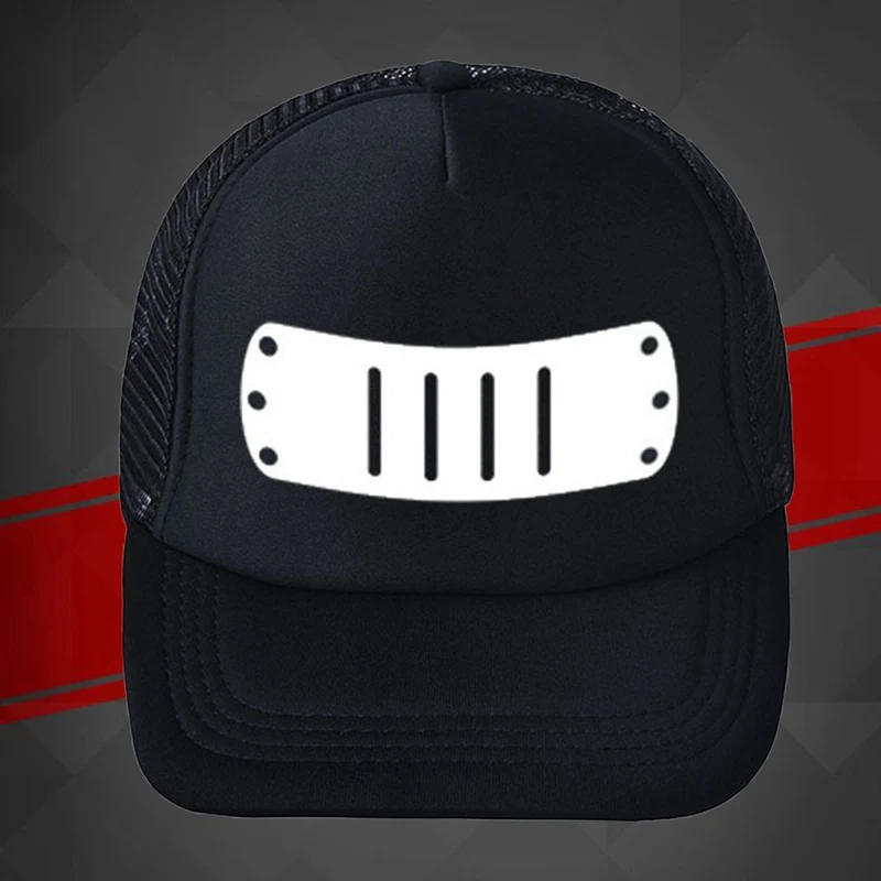 Кепка из аниме Учиха головной убор для косплея Снэпбэк с вышивкой Акацуки