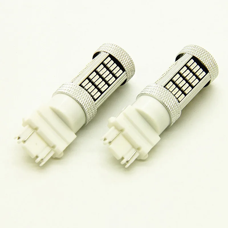 2 шт. 3157 T25 3056 3156 3057 светодиодные фонари заднего хода светильник 92-SMD 1000 Lm 6000K