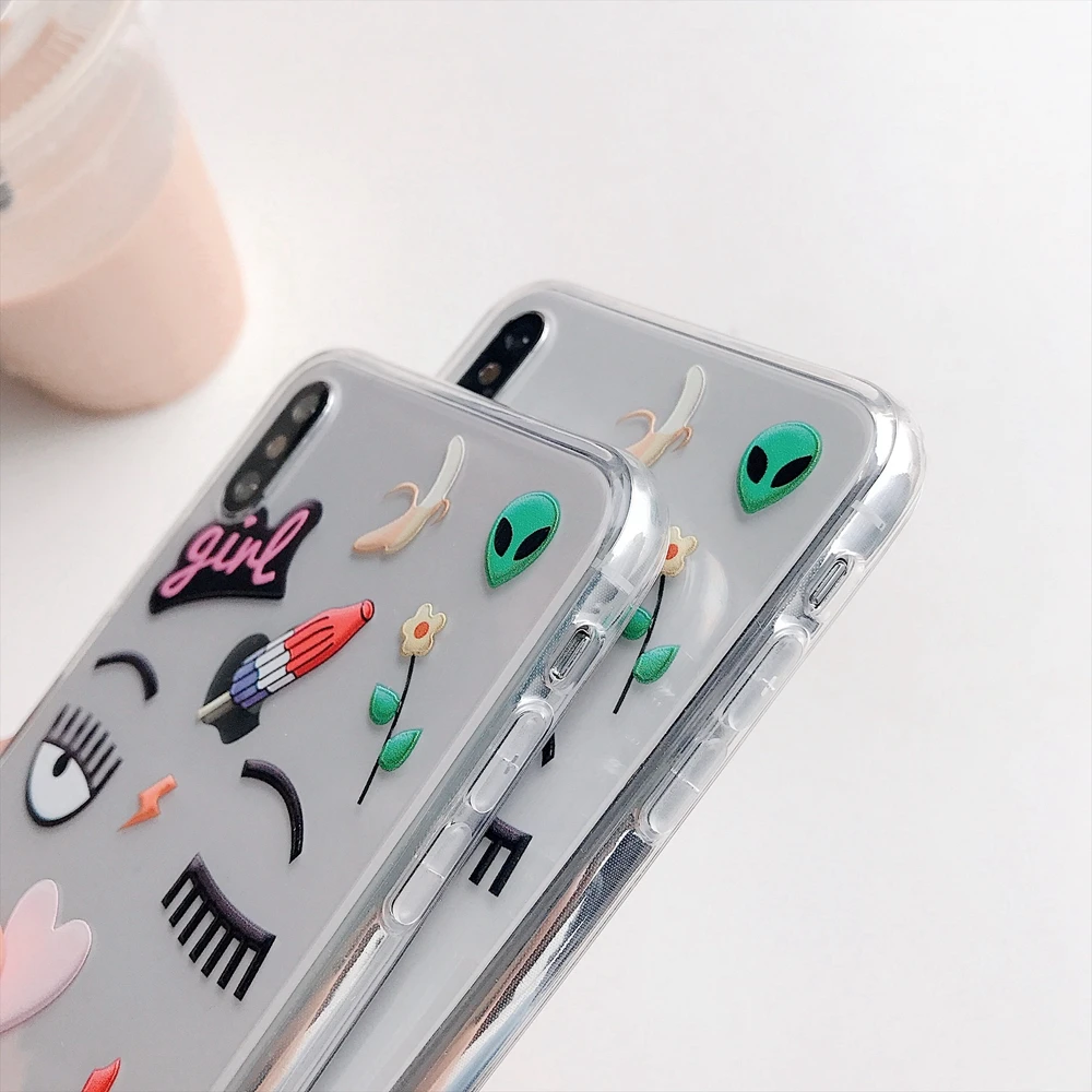 Ультратонкий чехол для iPhone 11 Рождественский Чехол 7 11Pro Max милый прозрачный из ТПУ