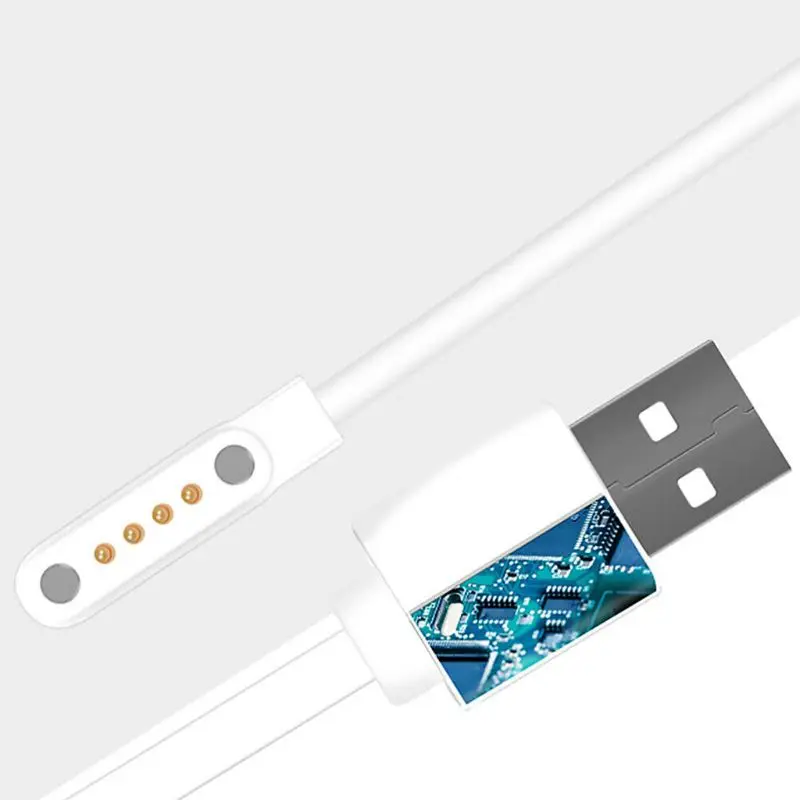 Зарядный кабель USB для умных часов универсальный 4-контактный зарядный магнитный