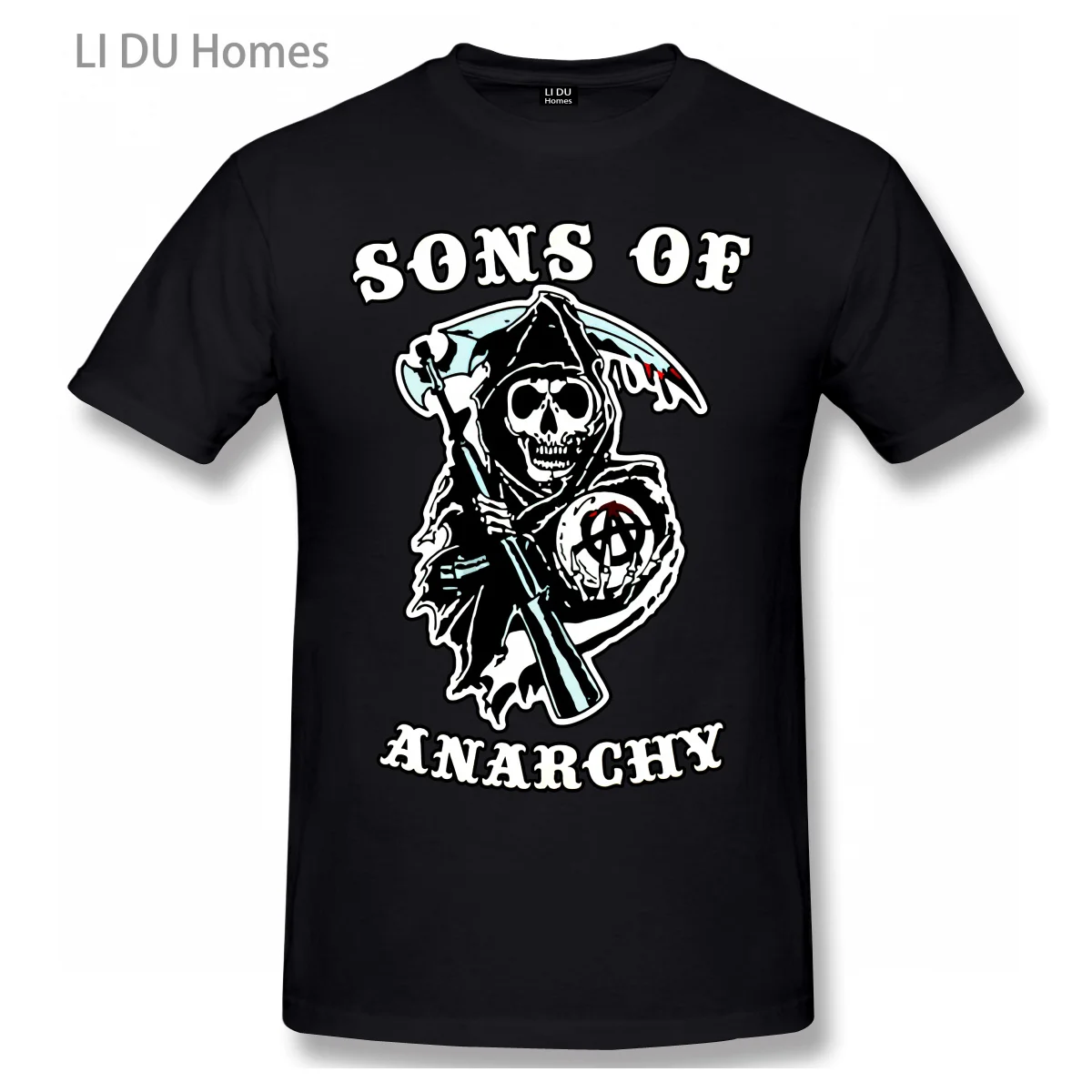 

Sons Of Anarchy T Shirt Men/WoMen High Quality Cotton Summer T-shirt Short Sleeve Graphics Tshirt Brands Tee Gift