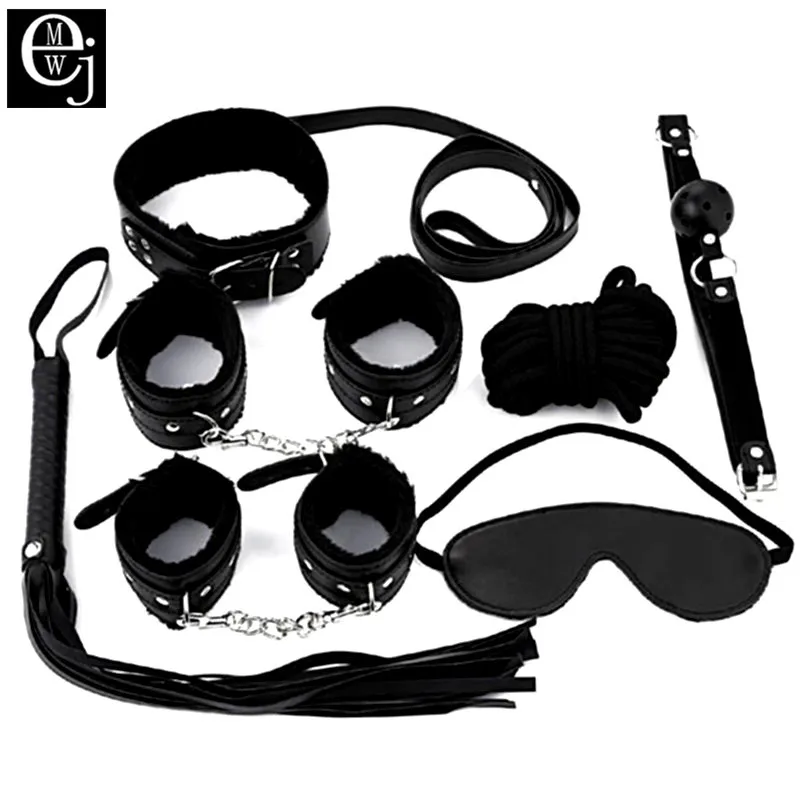 Аксессуары для БДСМ набор бондажа эротические игрушки секс-игрушки пар интимные