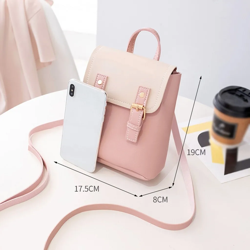 

Maison Fabre Backpack female PU leather Shoulder bag backpacks for girls teenagers Small Backpack Drop shipping CSV