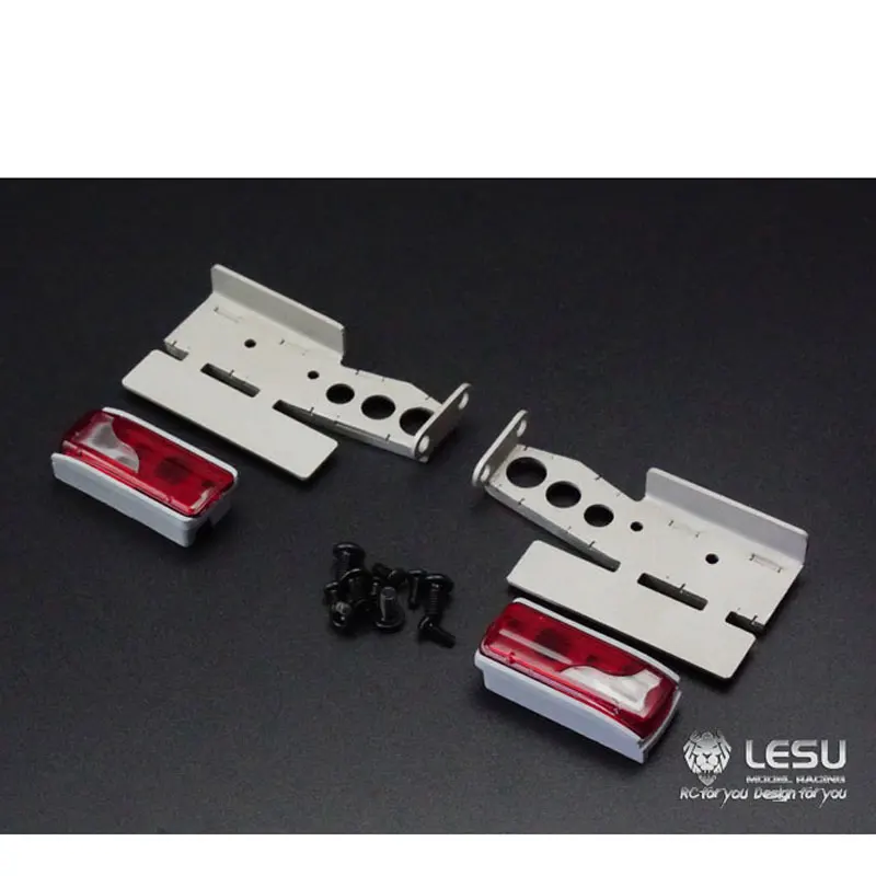LESU задний фонарь кронштейн для 1/14 Tamiya MAN RC трактор грузовик обновленная часть