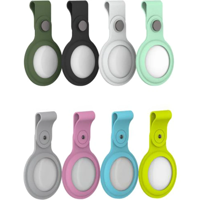 

Silicone Case For Airtags Liquid Protective Sleeve Locator Tracker Anti-lost Device Keychain Protective Sleeve Hot