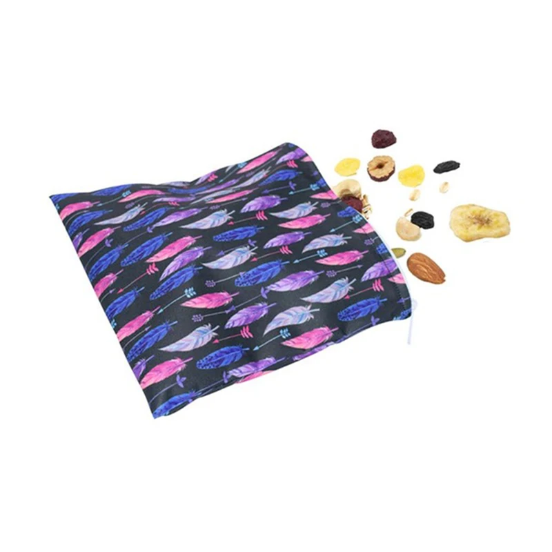 3PCS Waterproof Sandwich Bag Food Storage Portable Reusable Snack Fruit Lunch Bread For School Work Camping Travel | Дом и сад