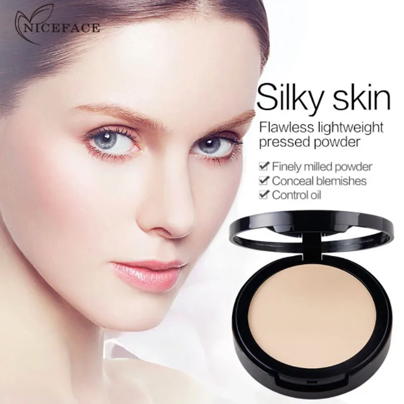 Уход за кожей лица порошок сглаживания рассыпчатая пудра дышащий макияж
