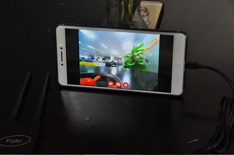 FPV Mini 5 8G передатчик FUAV приемник OTG Поддержка Apple iPhone VR Android телефон для гоночного