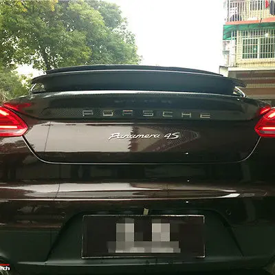 Задний багажник из углеродного волокна для Panamera 2011 2014|trunk lip spoiler|lip spoilertrunk |