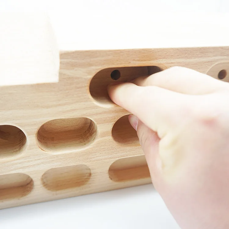 Доска для скалолазания деревянная доска тренировочная деревянные ручки