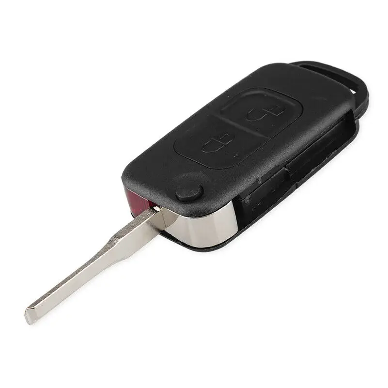 1 шт. 2 кнопки флип-брелок чехол оболочка с лезвием для Mercedes Benz A C E S W168/202/203 |