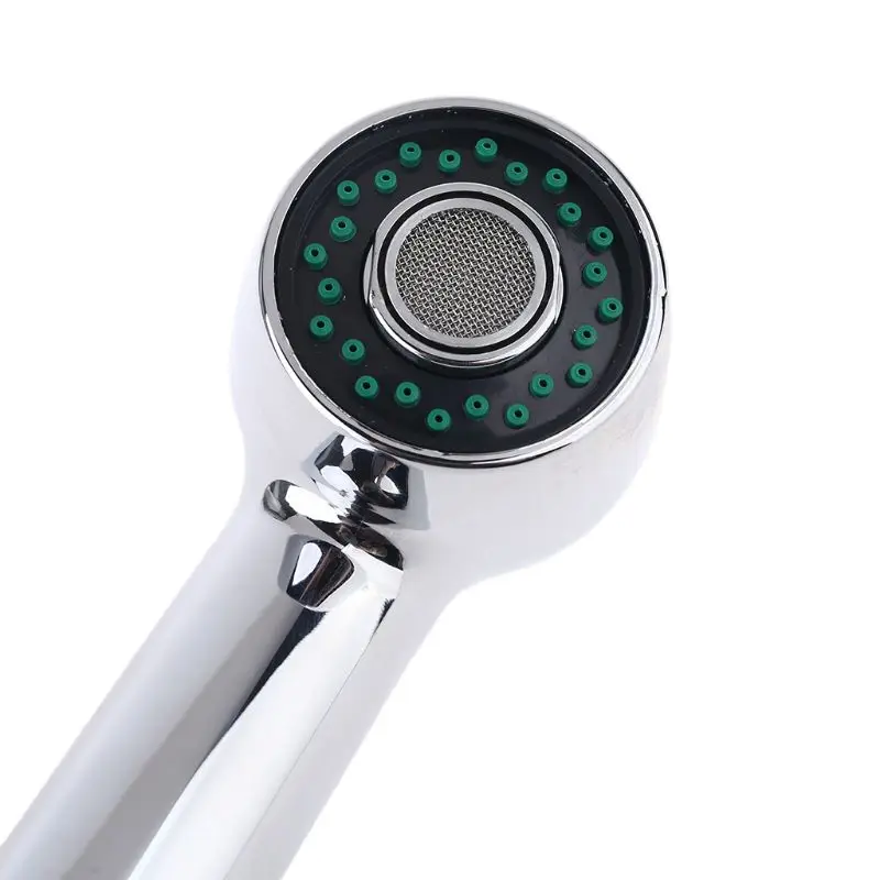 

Replacement Chrome Kitchen Tap Pullout Spray Shower Head Faucet Sink Bathroom Water Saving Chrome Finish Sink Extension Faucet