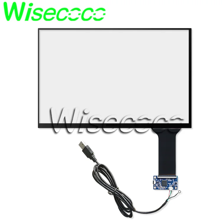 Wisecoco емкостный сенсорный экран 13 3 дюйма USB plug and play 10 точек Поддержка Android linux WIN7810