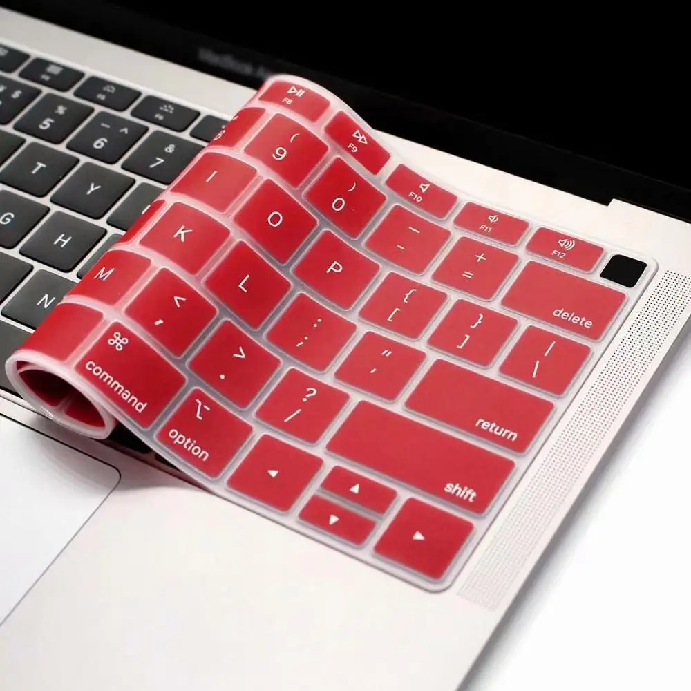 

Keyboard Skin for Macbook Air 13 2018 A1932 Keyboard Cover Silicon Waterproof Skin Film Protector
