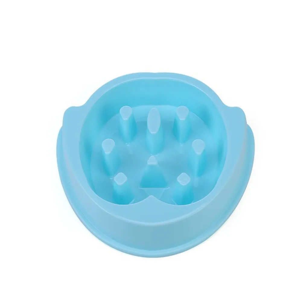 blue 8 Дозатор корма для собак, еда, здоровье, анти-ласточка, собаки, прочный пластиковый фонтан для собачьего питья - Цвет: blue 8