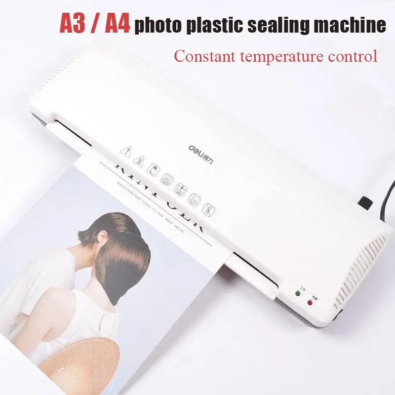 

A3/a4 Laminator Home Office Photo Cold Laminating Thermoplastic Laminating Machine Document Plastic Film Roll Laminator