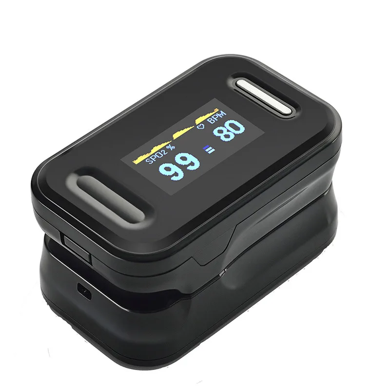 Измеритель уровня кислорода в крови пальцевой Пульсоксиметр кислородный