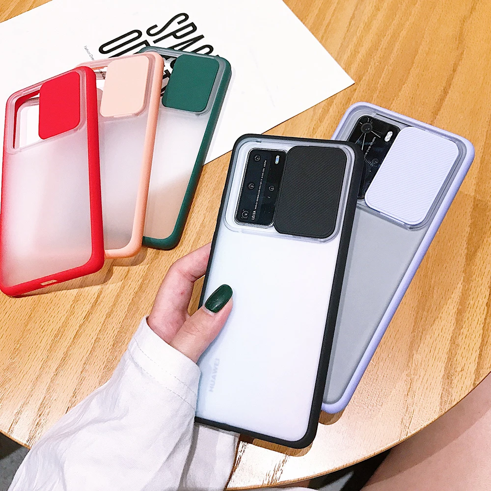 

Slide Camera Lens Protection Shockproof Phone Case For Samsung Galaxy A22 A82 A72 A52 A42 A32 A12 S21 Plus S20 FE Note 20 Ultra