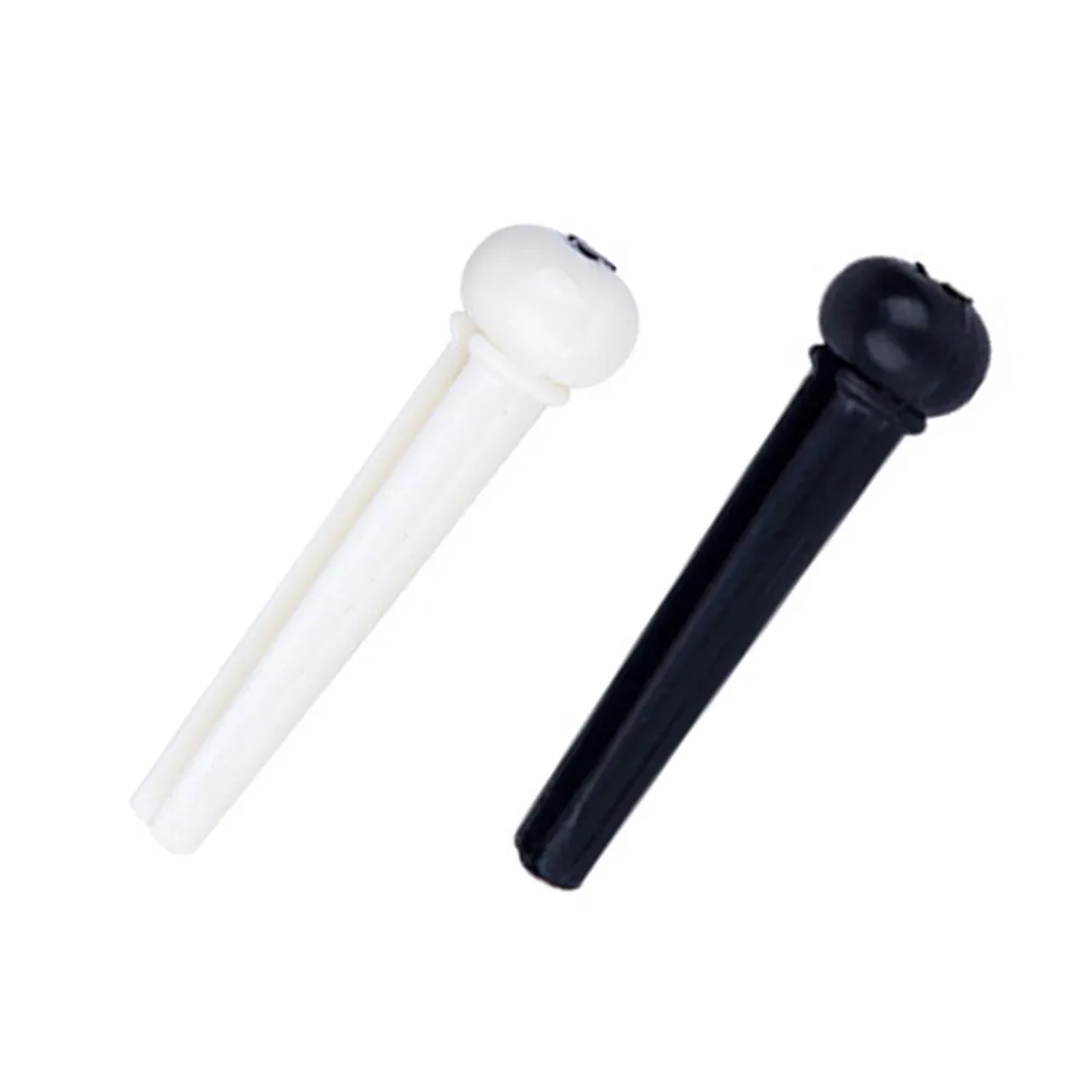 

6pcs Acoustic Guitar Bridge Pins Plastic String End Peg Connectors For Classical Folk Guitarra Ukulele Martin Instrument Parts