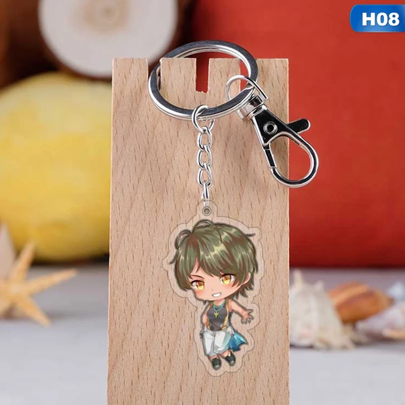 Модный Фиолетовый эвергарден аниме акриловый брелок милый забавный Porte Clefs сумка кулон ювелирные аксессуары Brelok Do Kluczy детские игрушки