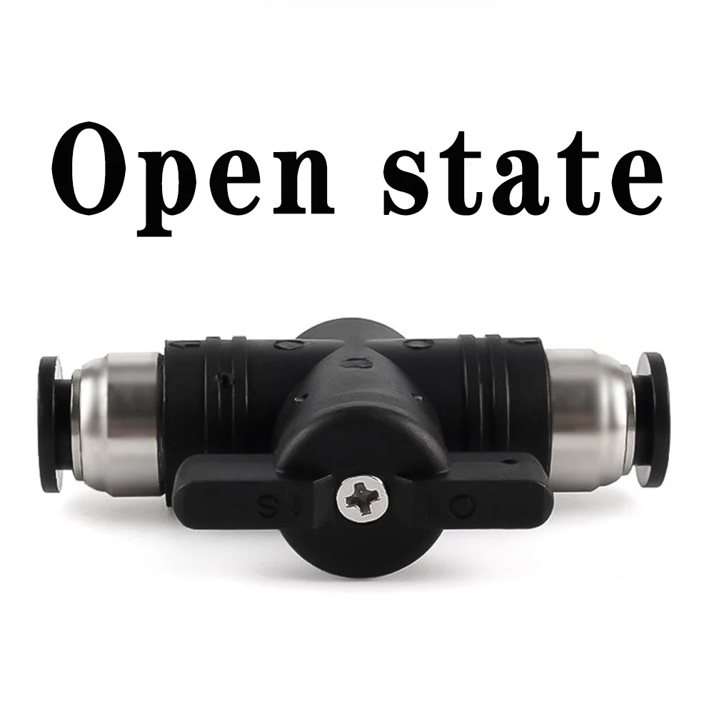 Пневматический быстрый соединитель для шланга из искусственной кожи BUC 4 6 8 10 12 мм