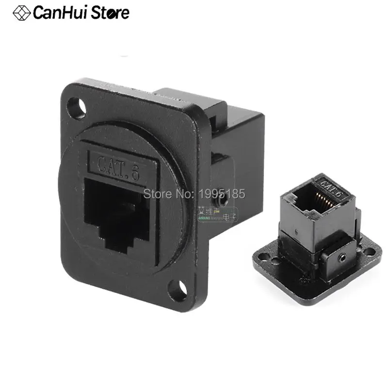 1 шт. разъем RJ45 CAT.6 тип D металлический материал монтажная панель гнездовой