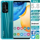 Смартфон P43 на Android, экран 5,8 дюйма, 4 Гб + 8 + 13 МП