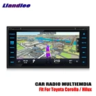 Для Toyota Corolla  Hilux 2000  2011 Автомобильный Android мультимедийный DVD-плеер GPS-навигация DSP стерео радио Видео Аудио система 2din