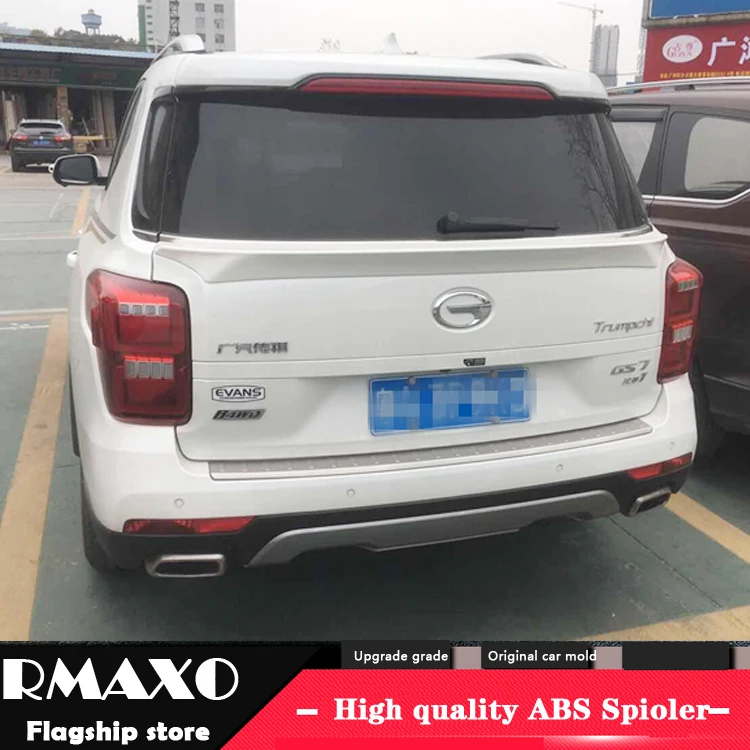 Спойлер для автомобиля Trumpche GS7, 2017-2019, материал ABS, цвет заднего крыла Спойлер для автомобиля Trumpche GS7, 2017-2019, материал ABS, цвет заднего крыла