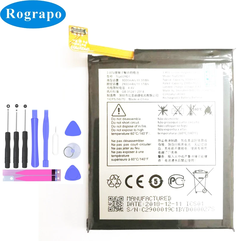 Новый 3000 мАч запасной аккумулятор для Alcatel 3 OT-5052D 5052Y сотовый мобильный телефон
