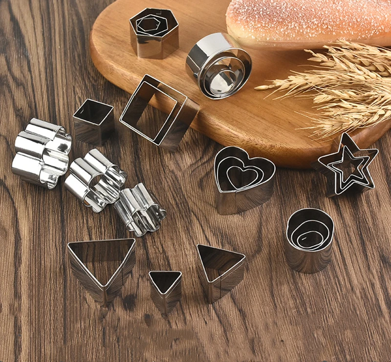 Круглые Формочки печенье Cutter круг DIY Кондитерские пресс форма украшения для