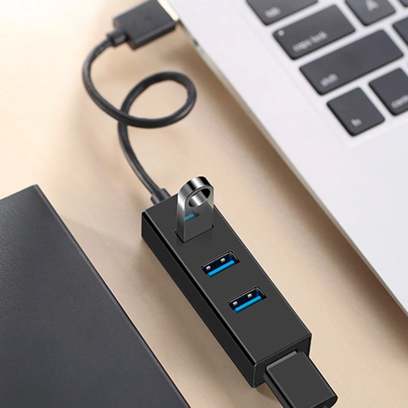 

USB 3.0 USB HUB Hi-Speed 4-Port Splitter Hub Adapter for Laptop or Desktop Computers Perfect USB Expansion for Portable