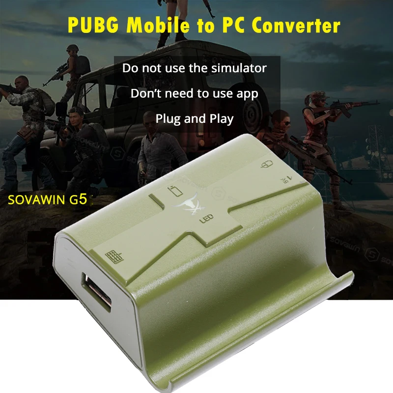Sovawin G4 PUBG контроллер мобильный контроллер Bluetooth игровая клавиатура мышь конвертер проводной телефон геймпад Android для iPhone