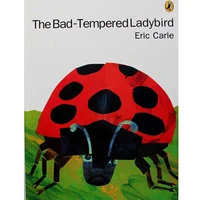 the bad tempered ladybird by eric carle educational english picture book learning card story book for baby kids children gifts
