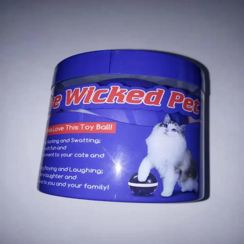 

2020 Kid Toy Magic Roller Ball Jumping Ball USB Electric Pet Ball LED Rolling Flash Ball Fun Toy For Cat Dog dog-supplies