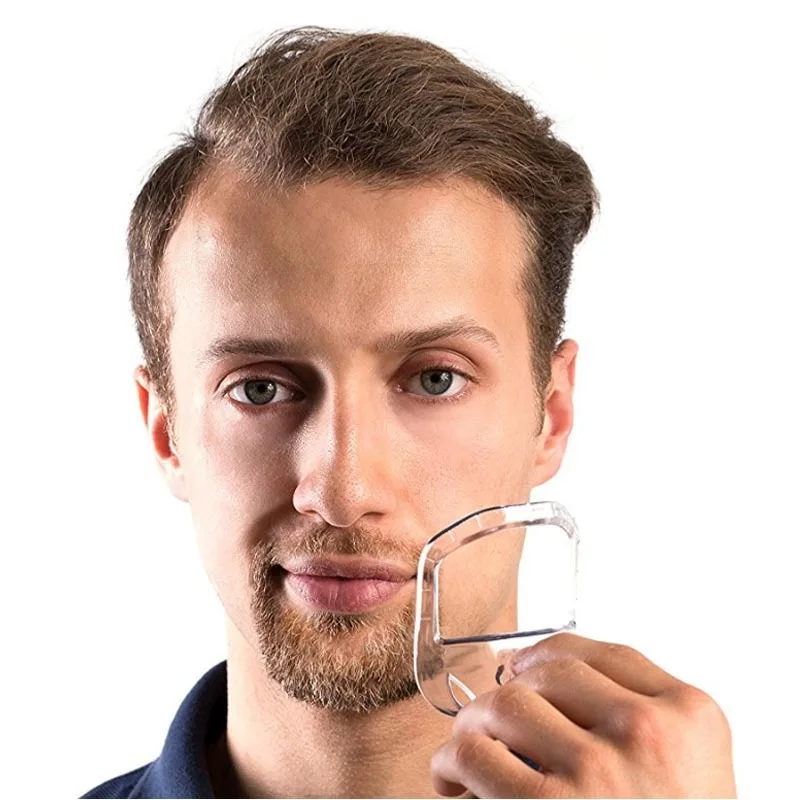 5 шт./компл. шаблон гребень для бороды форма формы модель щетка волос симметричная