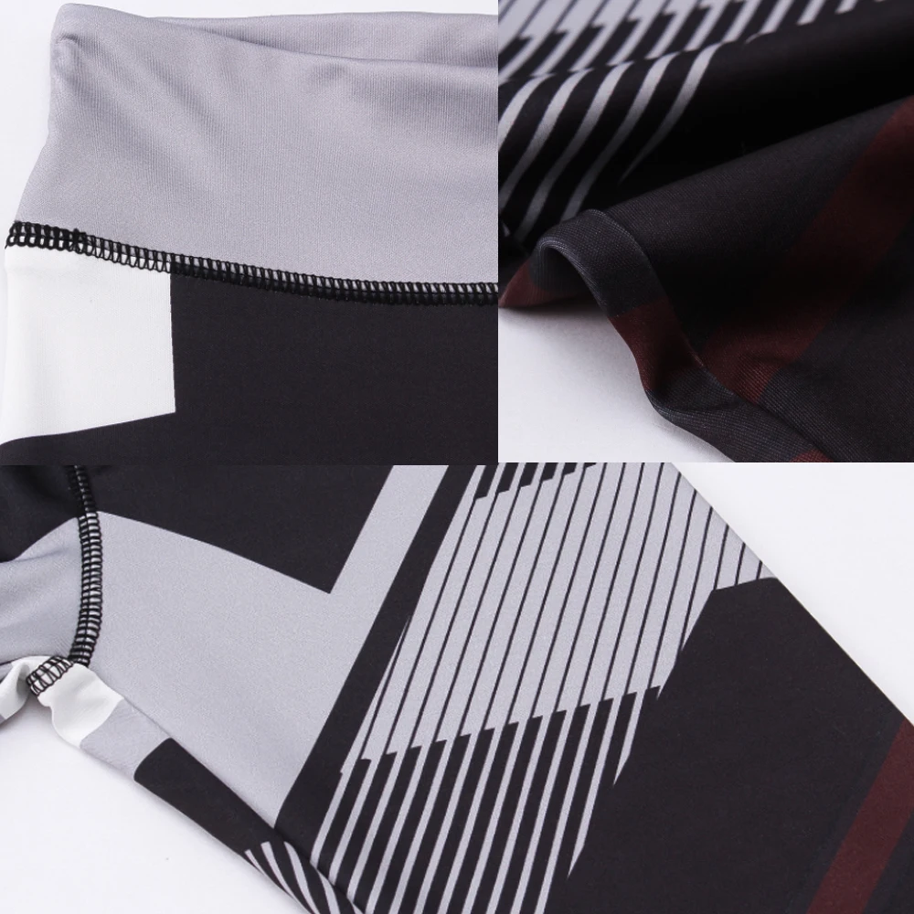 

Printed Pants Sports Running Yoga Training Quick Dry Stretchy Black Pants Leggings Sport Women Fitness Fitness Women S~XL