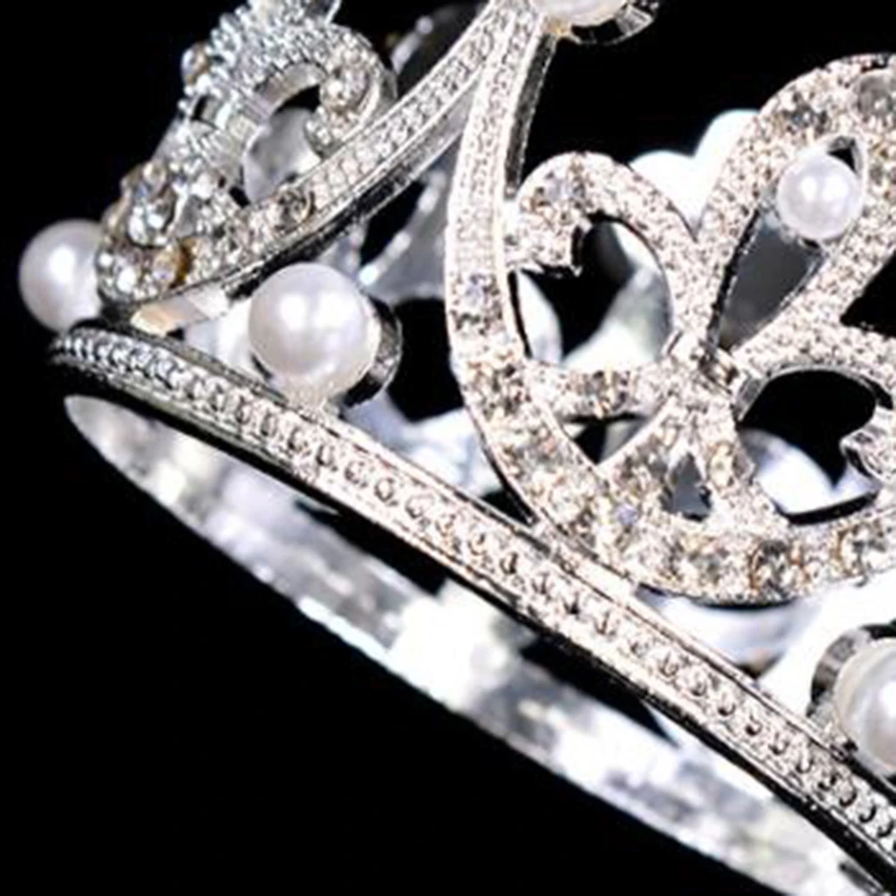 Украшение для торта из искусственного жемчуга мини-корона | Дом и сад