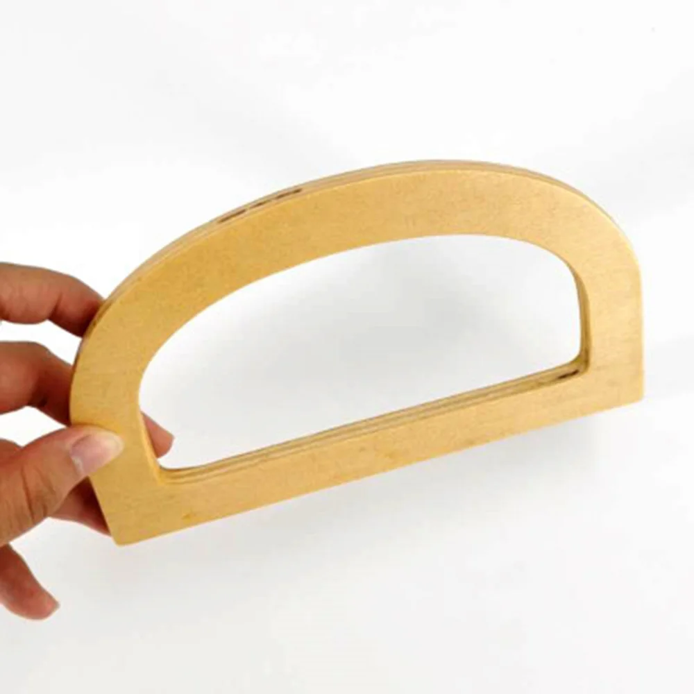 Сменная деревянная ручка сделай сам держатель для сумочки кольцо Портативная