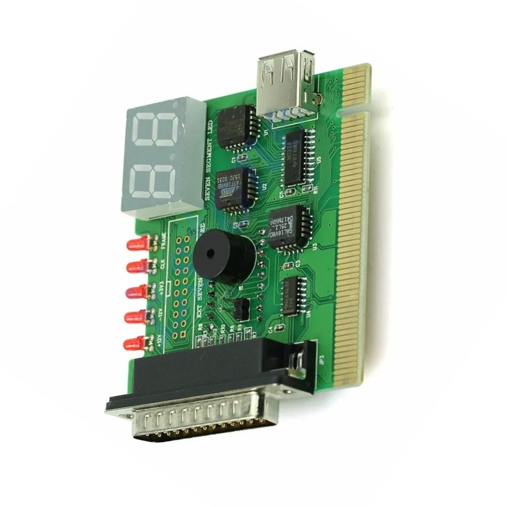 С светильник PCI PC материнская плата цифровой тестер диагностическая карта