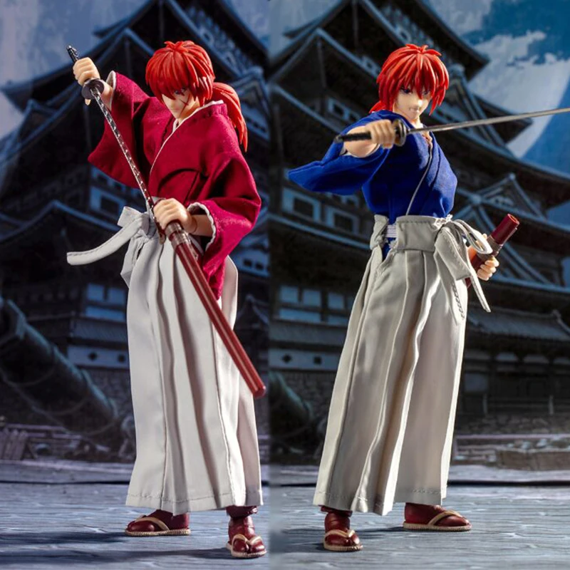 W magazynie Dasin Anime Rurouni Kenshin Himura Kenshin Pvc figurka Gt zabawkowy Model