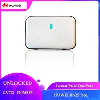 unlocked huawei b625 b625 261 4g cpe routers cat12 720mbps wifi hotspot support 4g bands b1b3b7b8b20 pk b618 b818