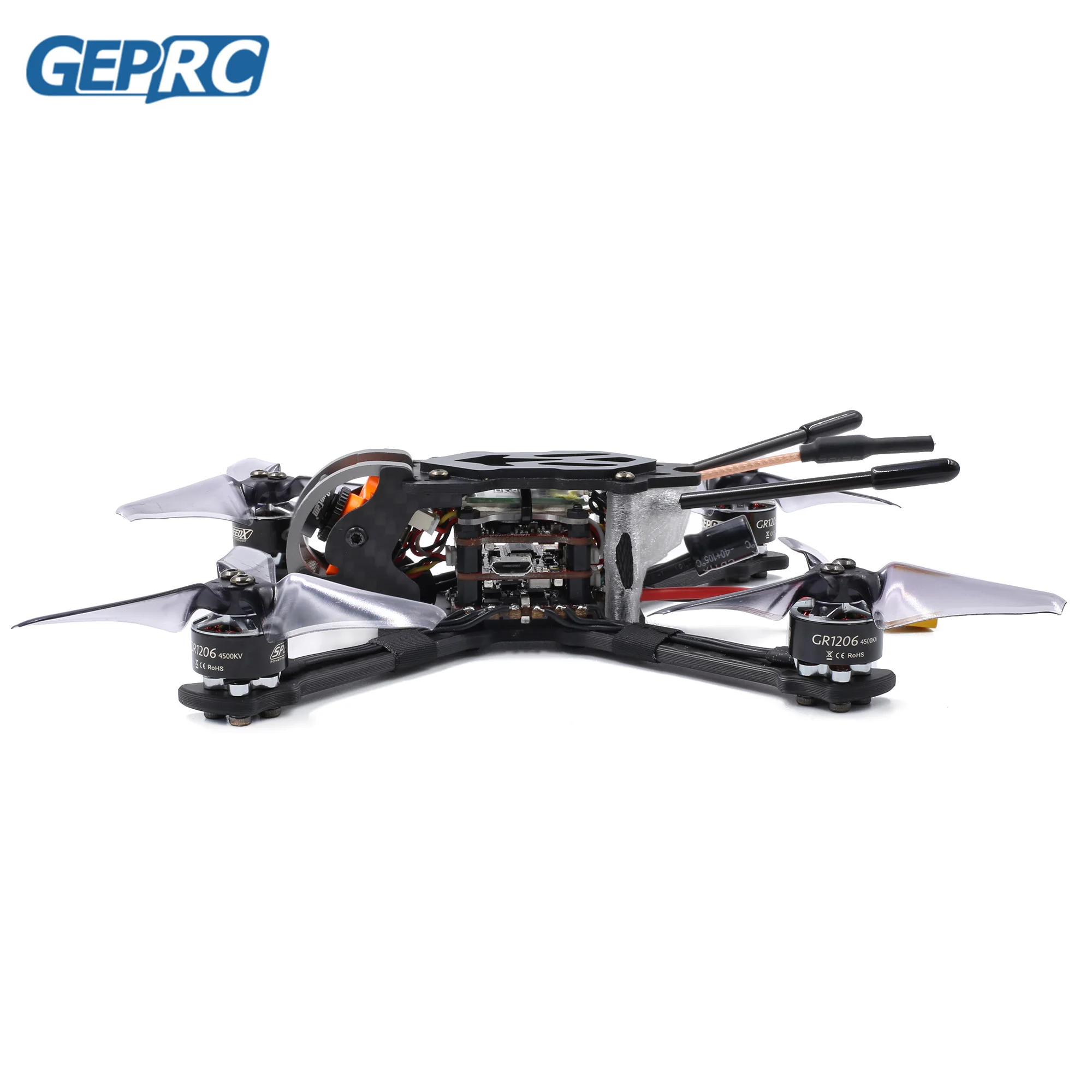 GEPRC Phoenix3 3 дюйма 140 мм стабильный F4 20A 200 мВт RunCam Micro Swift GR1206 4500KV 4S FPV гоночный